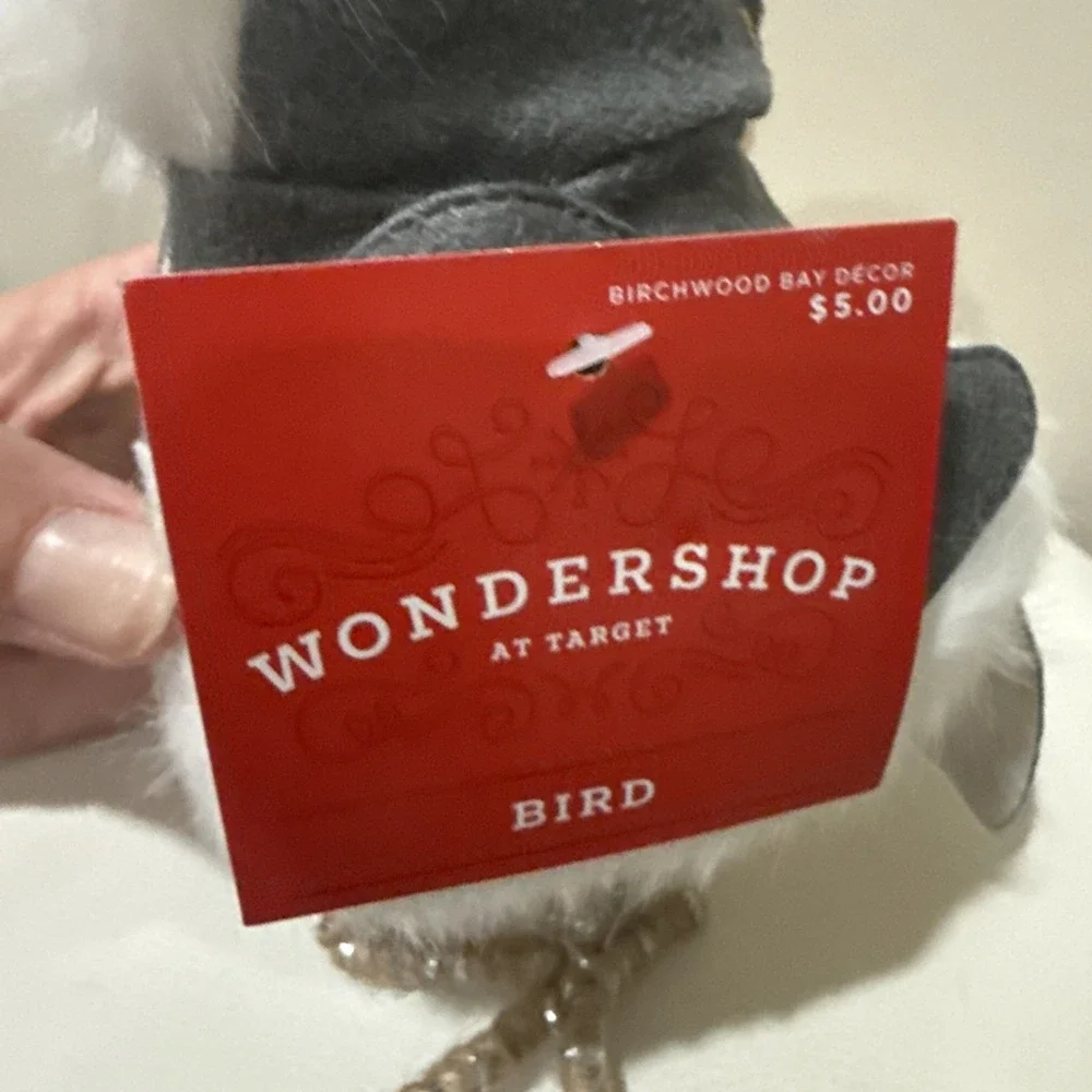 2018 Target Wondershop Featherly Friends Bird Alder Holiday Christmas